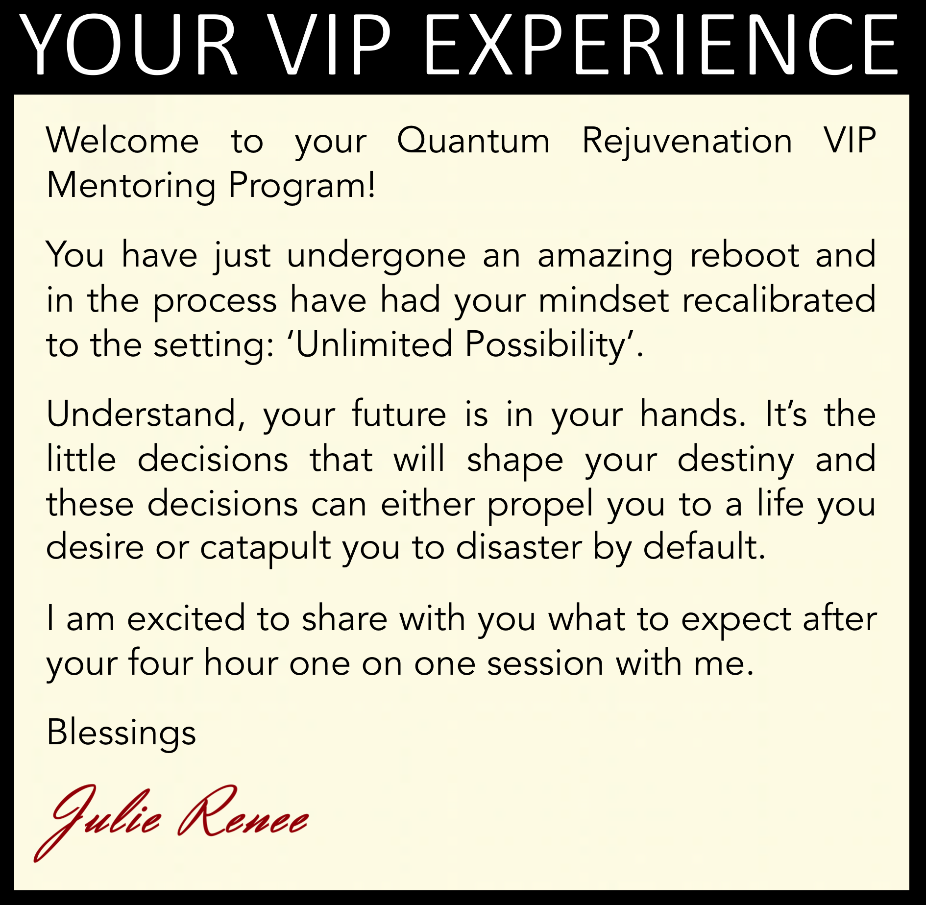 VIP text