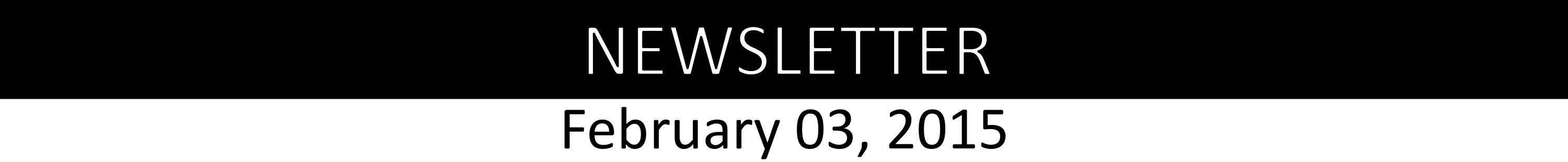 Newsletter Feb03