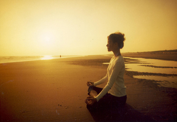 Meditation on Beach