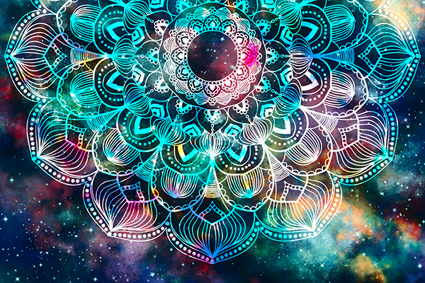 abstract mandala graphic